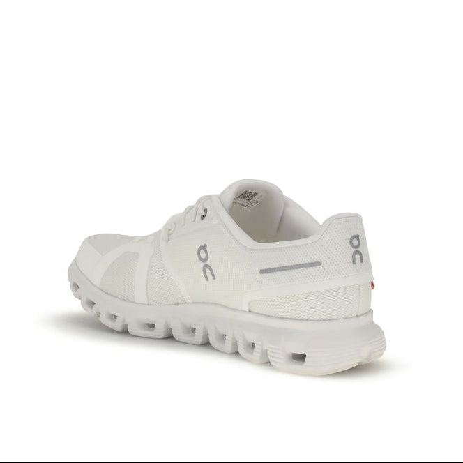 ON Cloud 6 White Sneakers