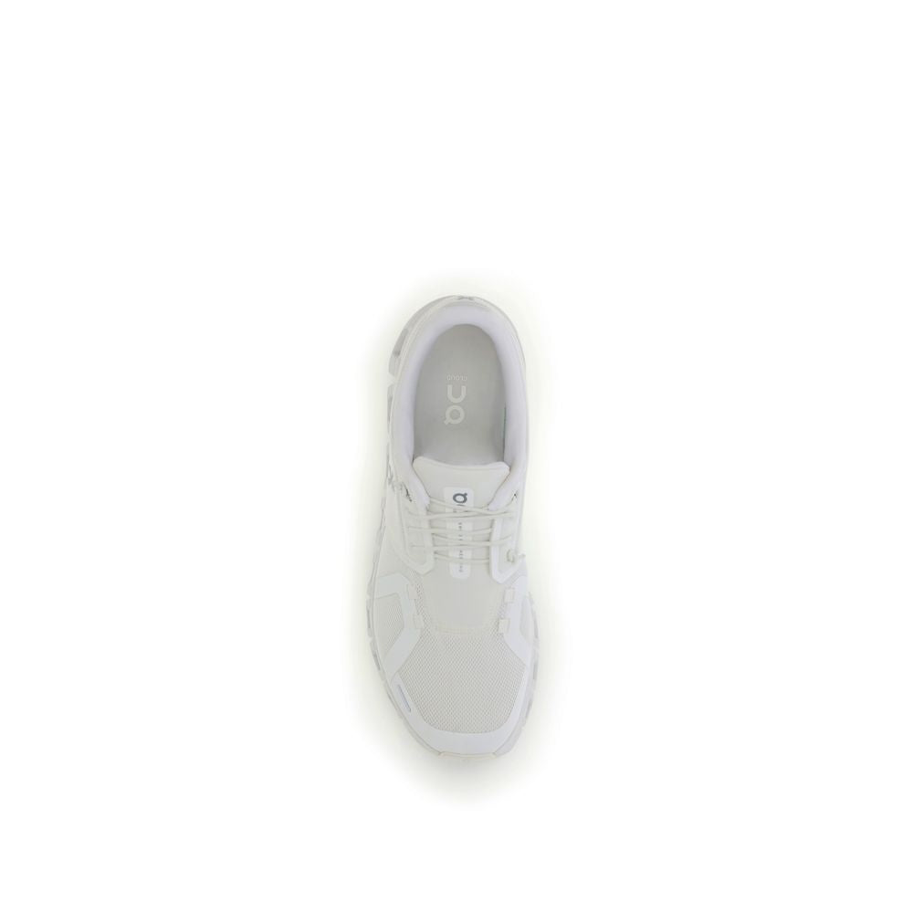 ON Cloud 6 White Sneakers