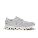 Light gray athletic shoe on a white background