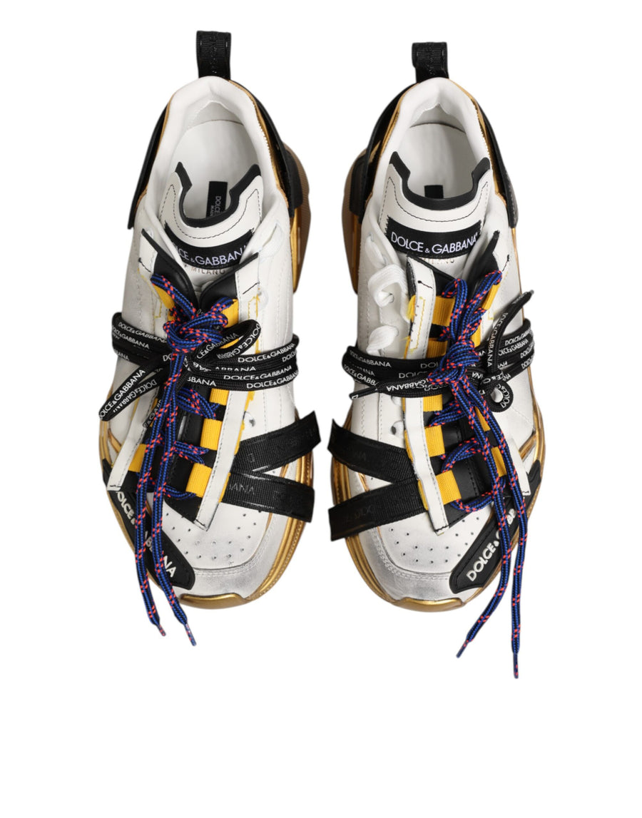 Dolce & Gabbana Multicolor Daymaster Low Top Sneakers Shoes