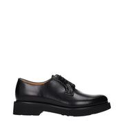 Church's Black Leather Oxfords And Derbies