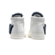 Mr&Mrs Italy White Leather Women's Sneaker