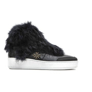 Mr&Mrs Italy Blue Leather Women Sneaker