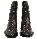 Dolce & Gabbana Black Crystal Men's Boots