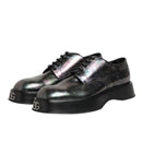 Dolce & Gabbana Multicolor Patent Derby Shoes
