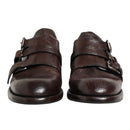 Dolce & Gabbana Brown Monk Strap Derby Shoes