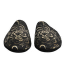 Dolce & Gabbana Black Jacquard Slide Slippers