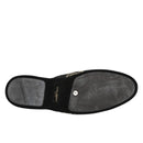 Dolce & Gabbana Black Jacquard Slide Slippers