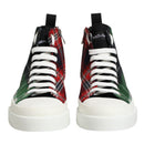 Dolce & Gabbana Plaid High Top Men's Sneakers