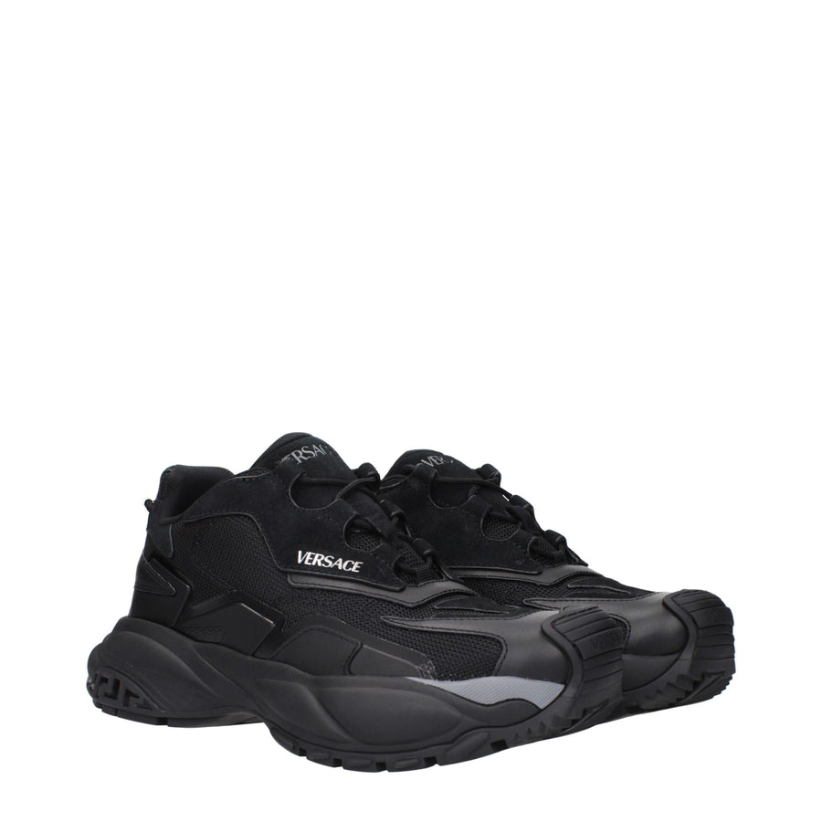 Versace Black Athletic Sneakers