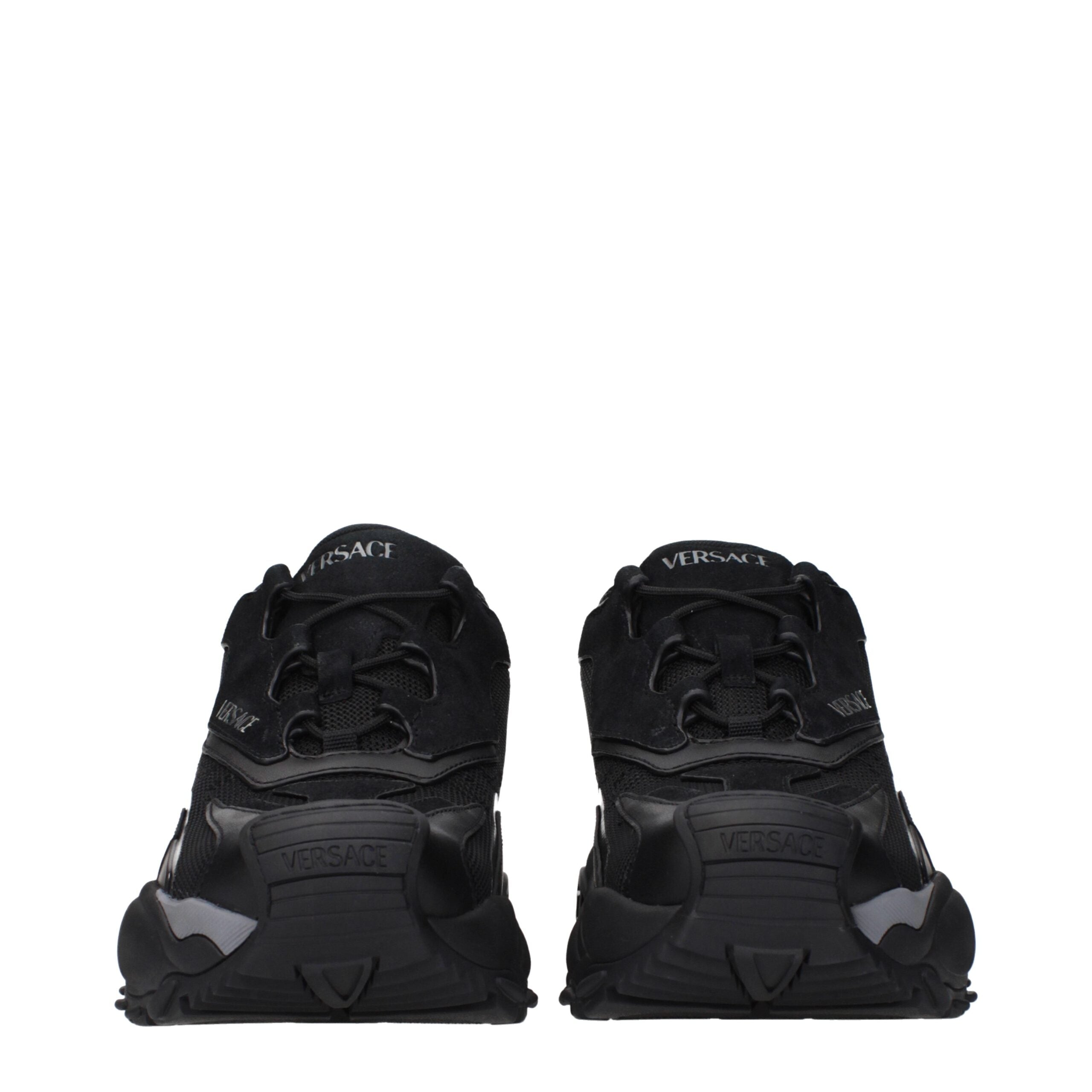 Versace Black Athletic Sneakers
