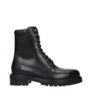 Off-White Black Leather Boots