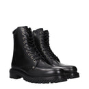 Off-White Black Leather Boots