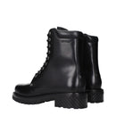 Off-White Black Leather Boots