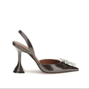 Amina Muaddi Crystal Begum Pumps