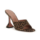 Amina Muaddi Leopard-print Lupita Sandals