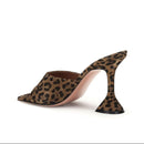 Amina Muaddi Leopard-print Lupita Sandals