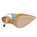 Dolce & Gabbana RUNWAY Multicolor Crystal Slingback Pumps