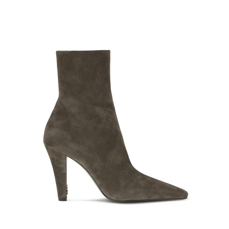 Saint Laurent Jill suede Ankle Boots