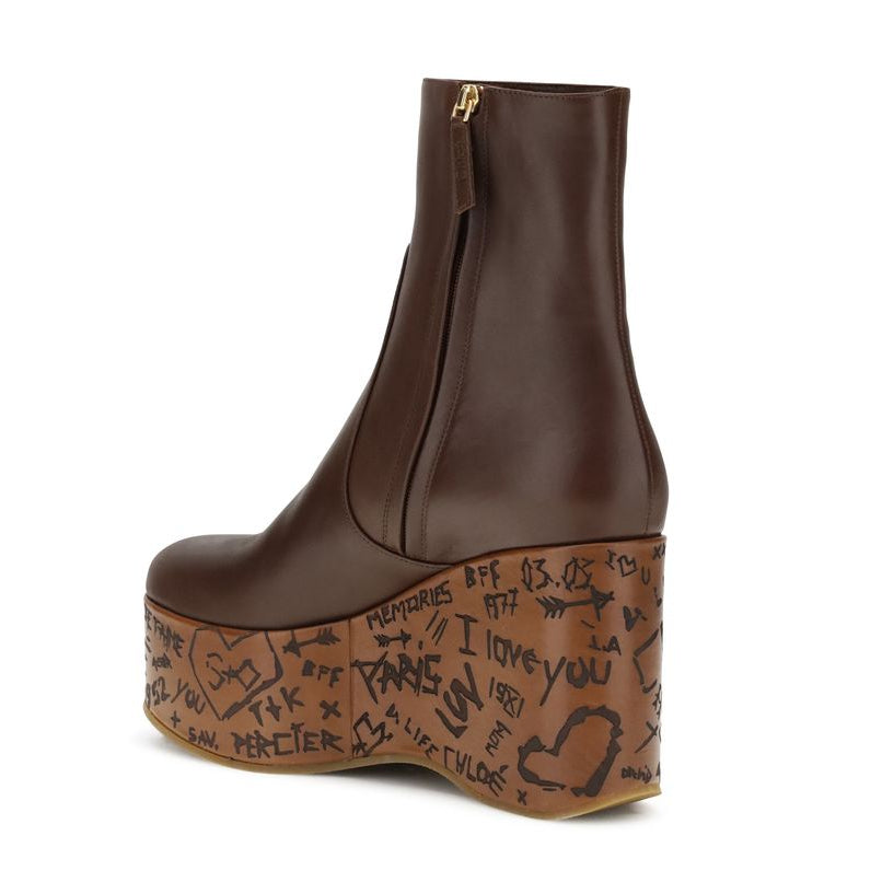 Chloé Maxime wedge Ankle Boots