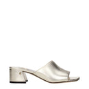 Jimmy Choo Gold Leather Platforms