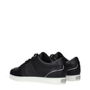 Jimmy Choo Black Leather Low Top Sneaker