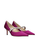 Jimmy Choo Fuchsia Crystal Pumps