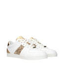 Jimmy Choo White Leather Sneakers