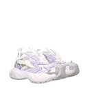 Versace White Levander Chunky Sneakers