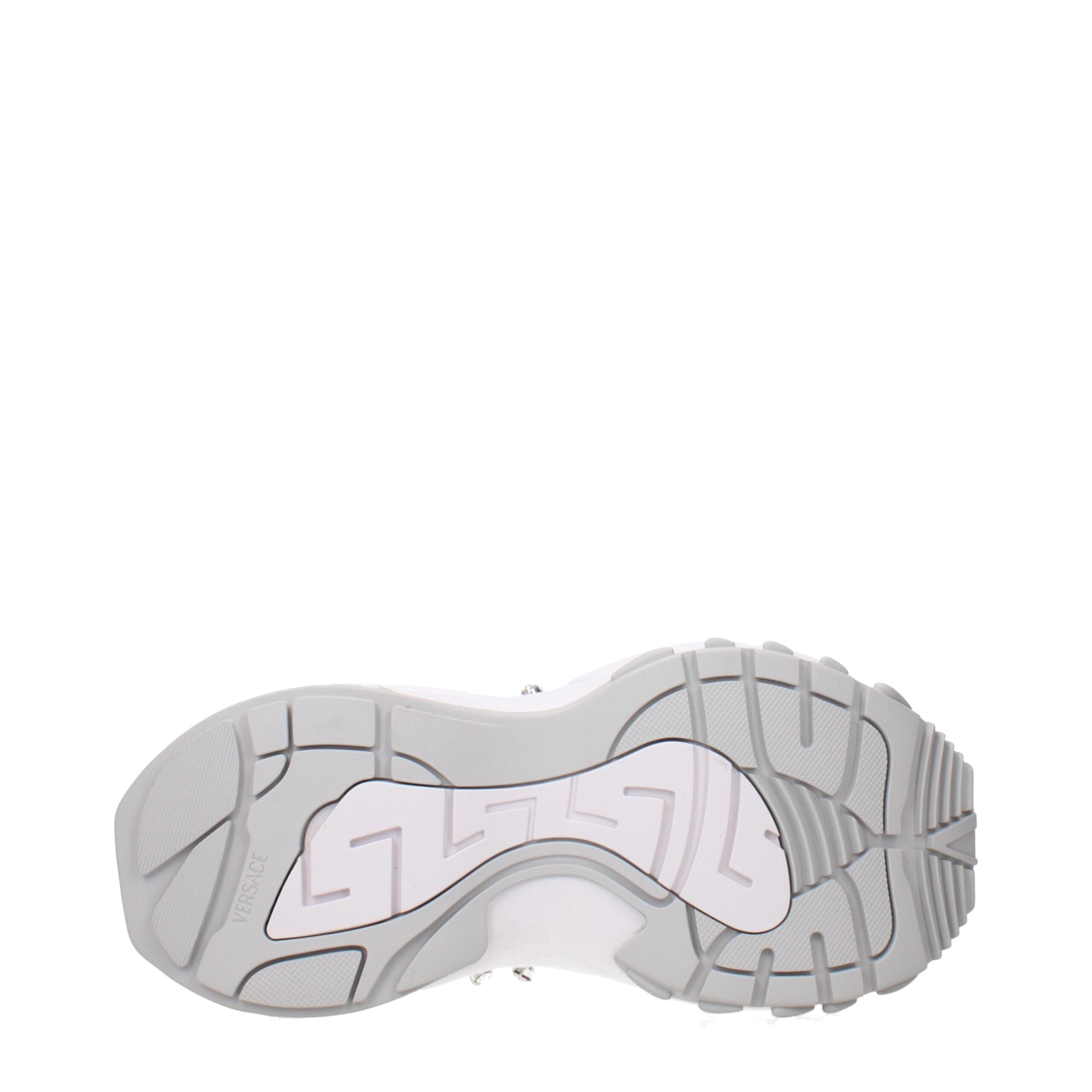 Versace White Levander Chunky Sneakers