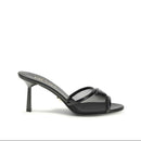 Prada Black Mesh Sandals