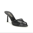Prada Black Mesh Sandals