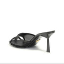 Prada Black Mesh Sandals