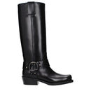 Valentino Garavani Black Leather Boots