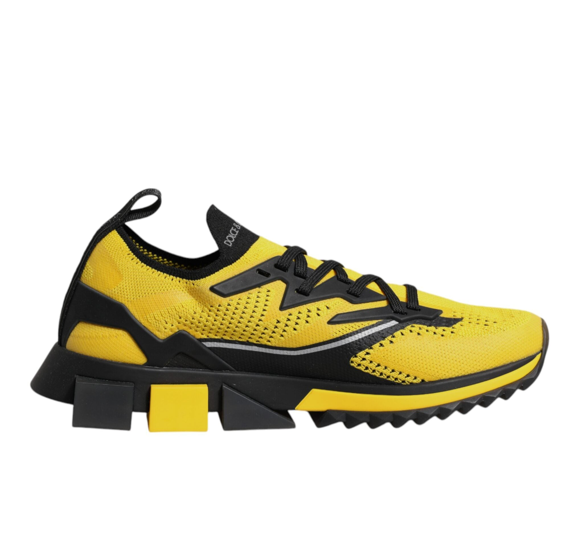 Dolce & Gabbana Yellow SORRENTO Sport Stretch Men’s Sneakers