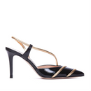 Gianvito Rossi Leather Slingback Pumps
