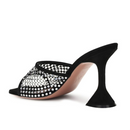 Amina Muaddi Lupita Crystal Sandals