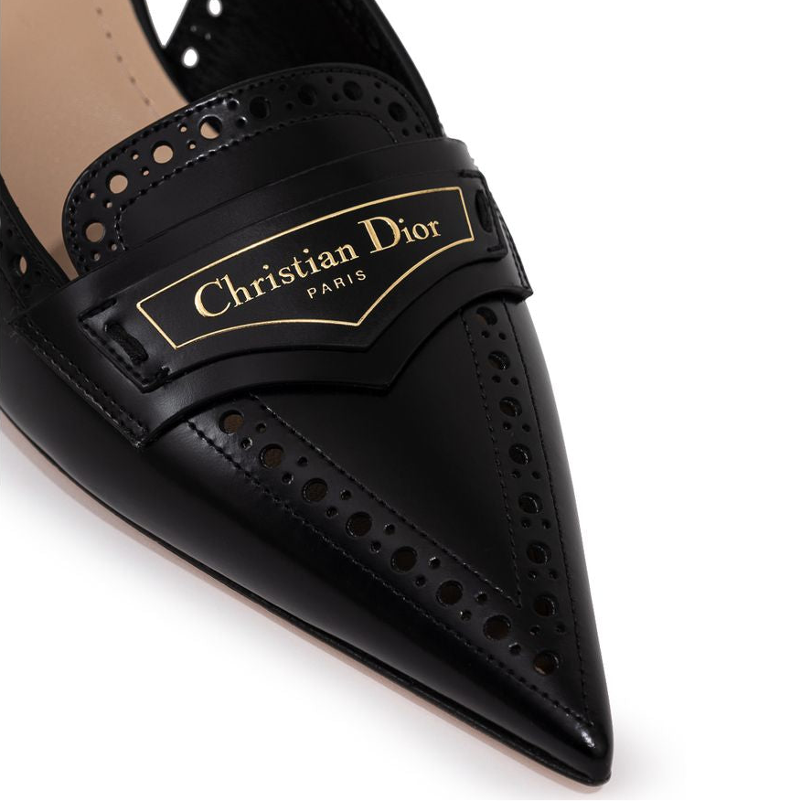 Dior Black Leather Pump