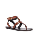Saint Laurent Hardy Leather Sandals