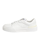Dolce & Gabbana White Miami Leather Sneakers