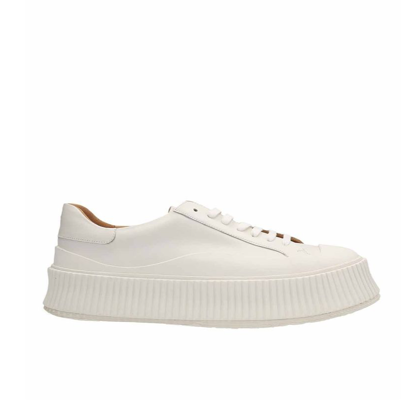 Jil Sander Maxi Sole Leather Sneakers
