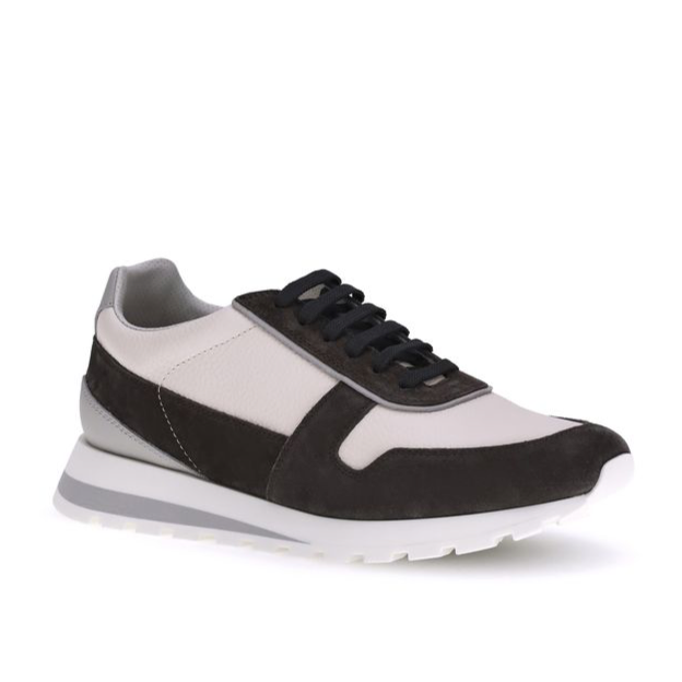 Brunello Cucinelli Leather & Suede Summer Men's Sneakers