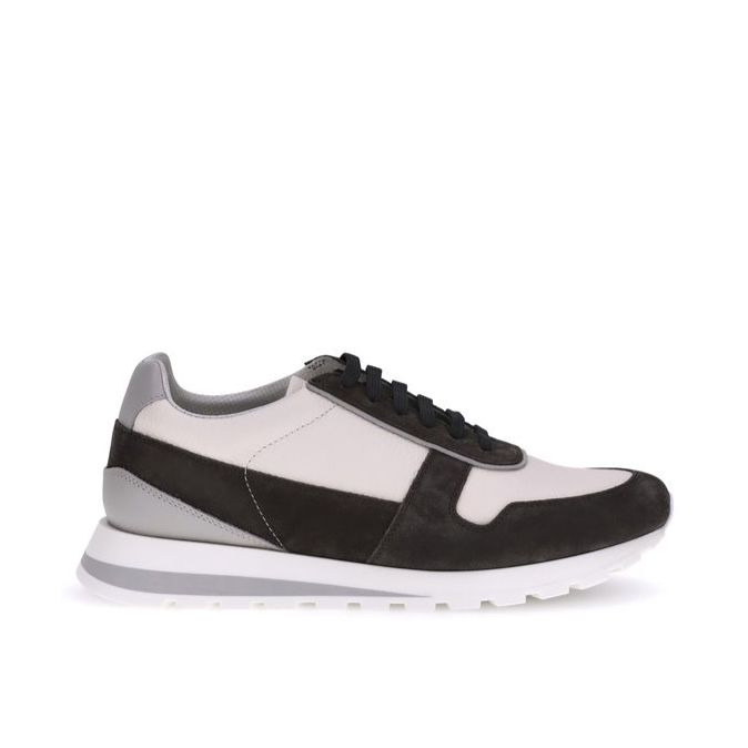 Brunello Cucinelli Leather & Suede Summer Men's Sneakers