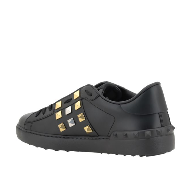 Valentino Garavani Rockstud Black Sneakers Men’s