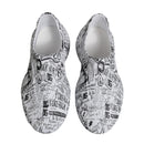 Dolce & Gabbana White Black Graffiti Daymaster Men’s Shoes