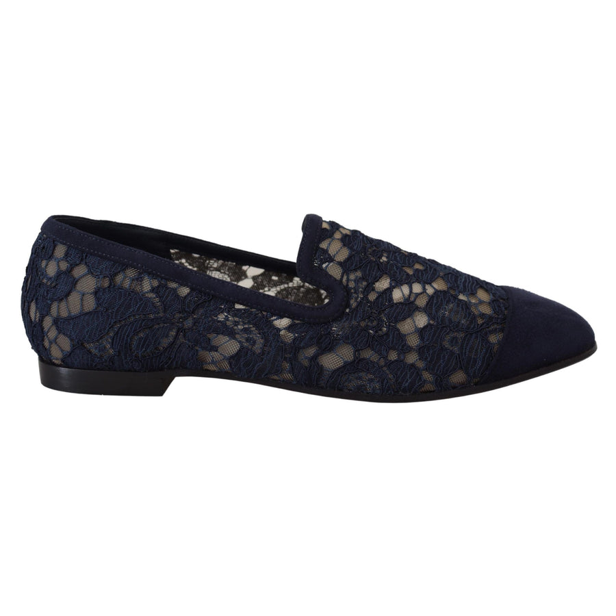 Dolce & Gabbana Blue Loafers