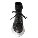 Dolce & Gabbana Black High Top Boots