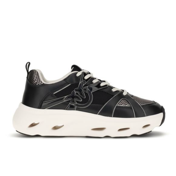 PINKO "Pink" Black Sneakers