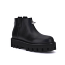 Alexander McQueen Black Platform Ankle Boots