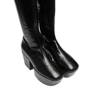 Prada Leather Platform Boots